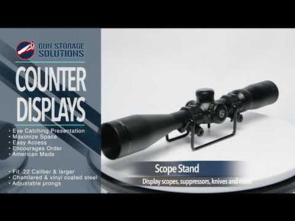 Kikstands Custom Branded Gun Display Stand 0.875" x 3" Rectangle (24-Pack)
