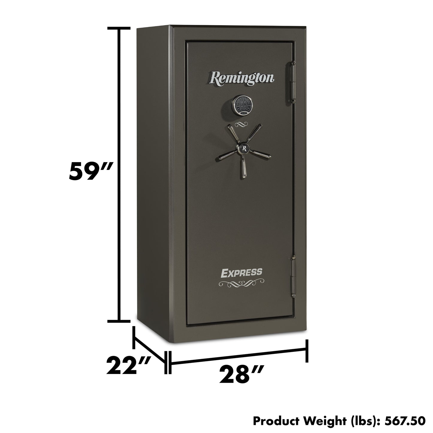 Remington Express SAR5924E 24 capacity 60-Min Fire & Water Safe