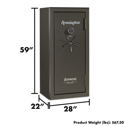 Remington Express SAR5924E 24 capacity 60-Min Fire & Water Safe