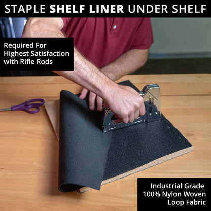Rifle Rods Shelf Liner