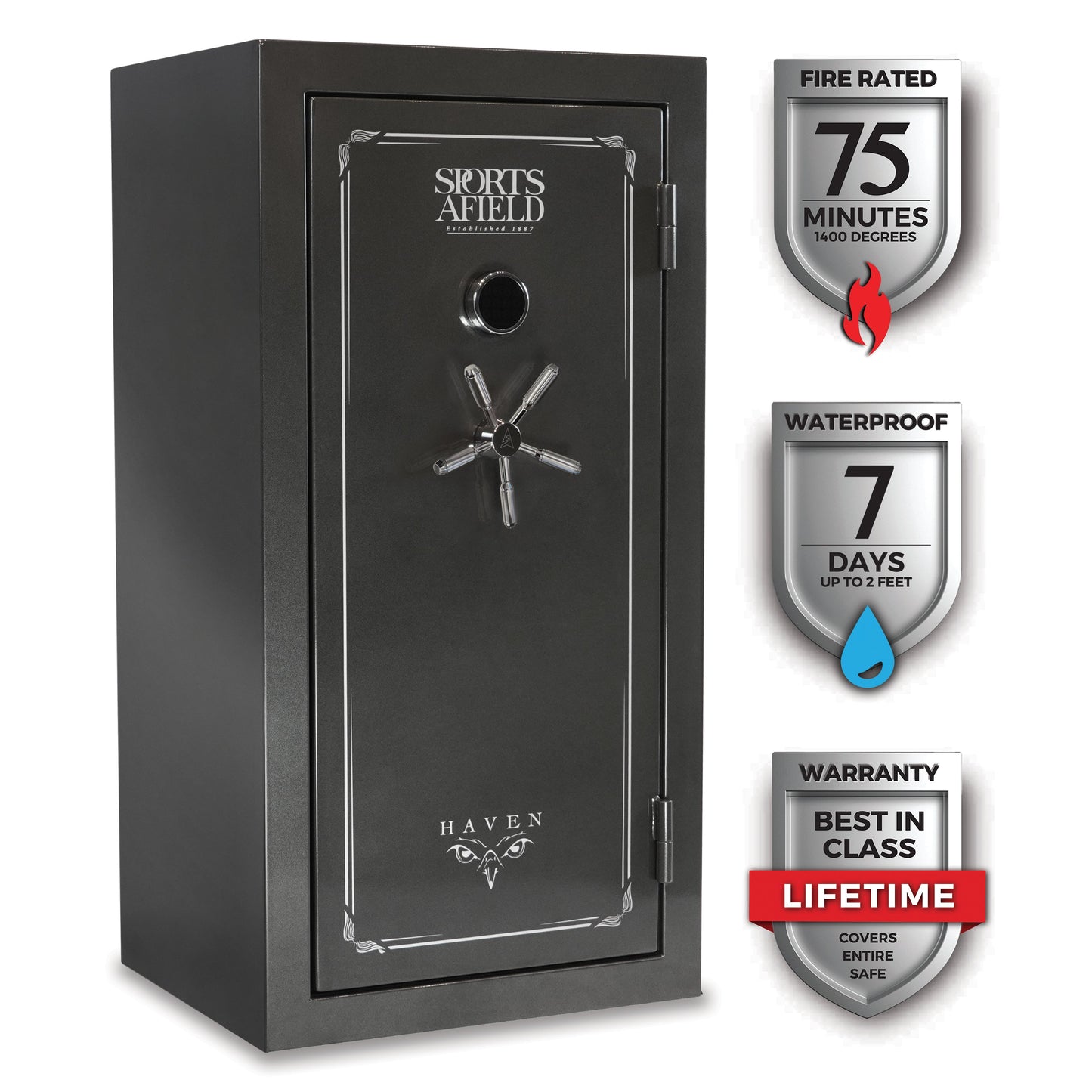 Sports Afield Haven SA5930HX 36 capacity Fire & Water Safe