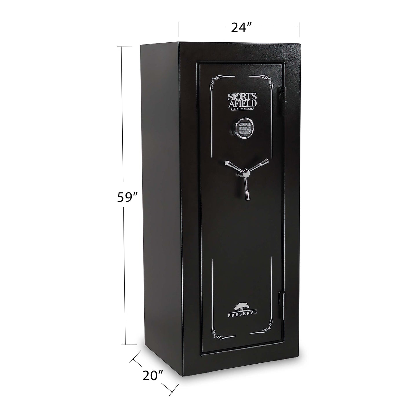 Sports Afield Preserve SA5924P 24 capacity Fire & Water Safe