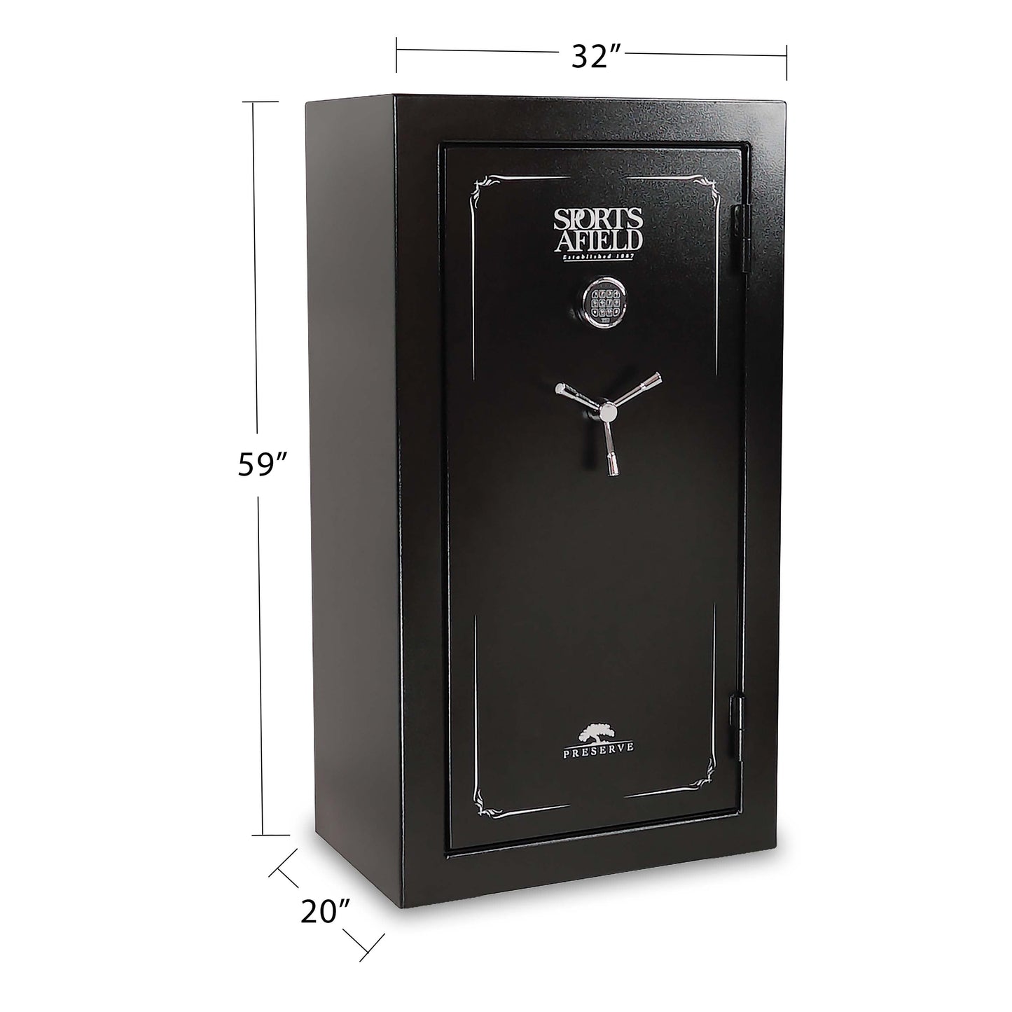 Sports Afield Preserve SA5932P 32 capacity Fire & Water Safe