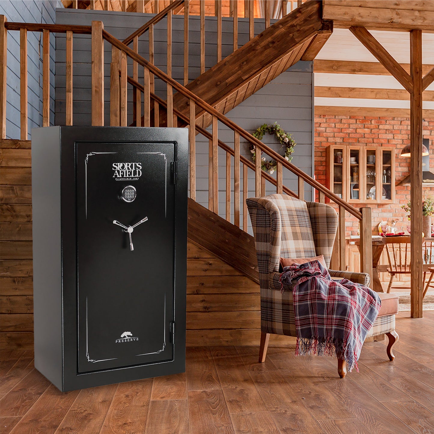 Sports Afield Preserve SA5932P 32 capacity Fire & Water Safe