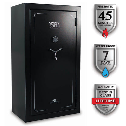 Sports Afield Preserve SA7240P 60 capacity Fire & Water Safe