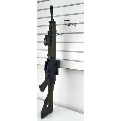 Vertical Gun Hooks - Slatwall / Pegboard Gun Display Rack - 10 Pack